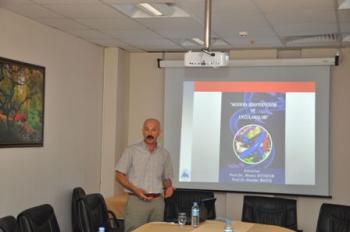 Prof.Dr.Haydar BAĞIŞ Transgenetik Deney Merkezi Projesinin Sunumunu Yaptı